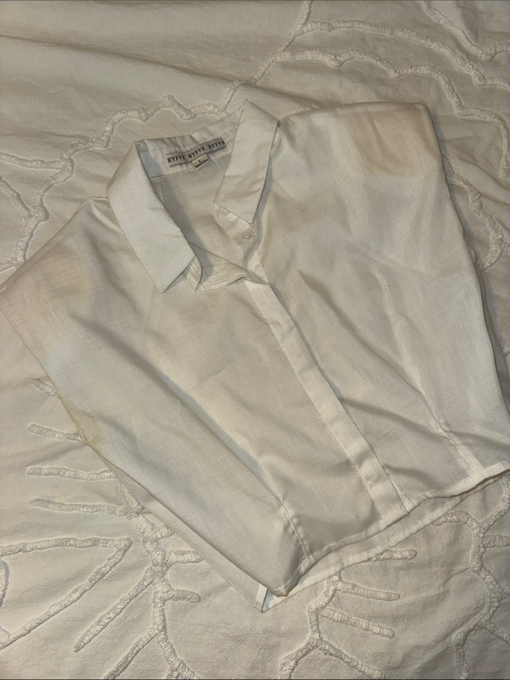 elevated button up tank